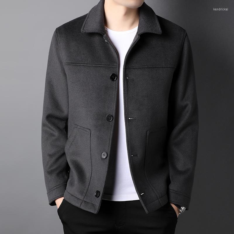 Men's Wool & Blends 2022 Korean Lapel Woolen Jacket Loose Short Coat Spring Autumn Thickening Tops Fashion Casual Clothes For Male S-3XL Ken, Black
Men's Wool & Blends 2022 Korean Lapel Woolen Jacket Loose Short Coat Spring Autumn Thickening Tops Fashion Casual Clothes For Male S-3XL Ken, Black
