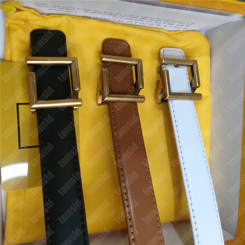 Fashion Belts For Women Designer Luxury Belt Brand Classic Letter Gold Buckle Narrow Belts High Quality Cowskin Genuine Leather Waistband