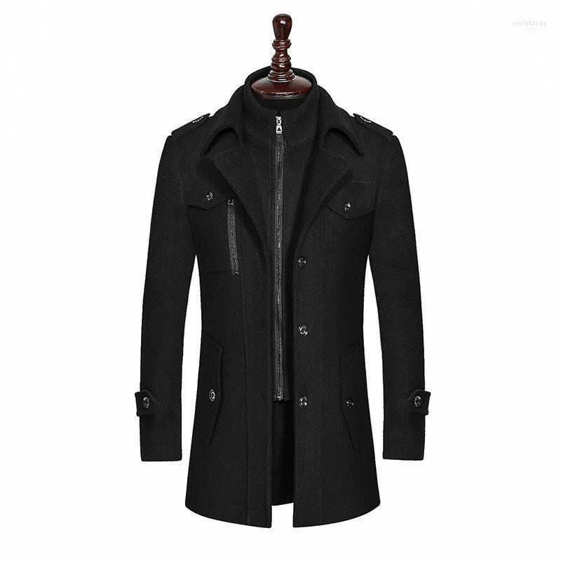 Men's Trench Coats Fashion Winter Mens Wool Blends Double Collar Thick Jacket Single Breasted Coat Men Size -3Xl Brand Outdoor Warm Soft Vi, Brown
Men's Trench Coats Fashion Winter Mens Wool Blends Double Collar Thick Jacket Single Breasted Coat Men Size -3Xl Brand Outdoor Warm Soft Vi, Brown