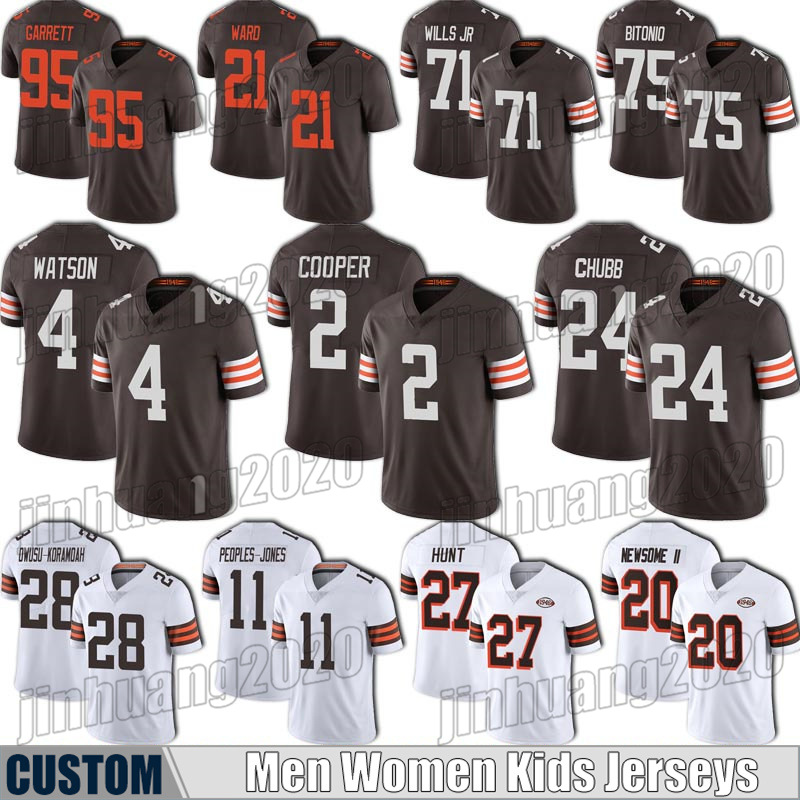 4 Deshaun Watson Football Jersey Clevelands Brown Nick Chubb Amari Cooper Grant Delpit Cade Yorks Jerseys David Njoku Peoples Jones Myles Garrett John Johnson, +patch man custom jersey (bl)
4 Deshaun Watson Football Jersey Clevelands Brown Nick Chubb Amari Cooper Grant Delpit Cade Yorks Jerseys David Njoku Peoples Jones Myles Garrett John Johnson, +patch man custom jersey (bl)