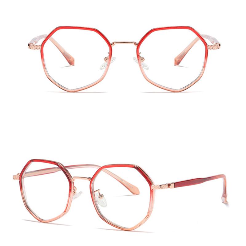 Sunglasses Ly Stylish Blue Ray Blocking Glasses Polygonal Frame Flat Clear Lens Eyeglasses Functional Eye Wearing For Computer WorkersSungla
Sunglasses Ly Stylish Blue Ray Blocking Glasses Polygonal Frame Flat Clear Lens Eyeglasses Functional Eye Wearing For Computer WorkersSungla