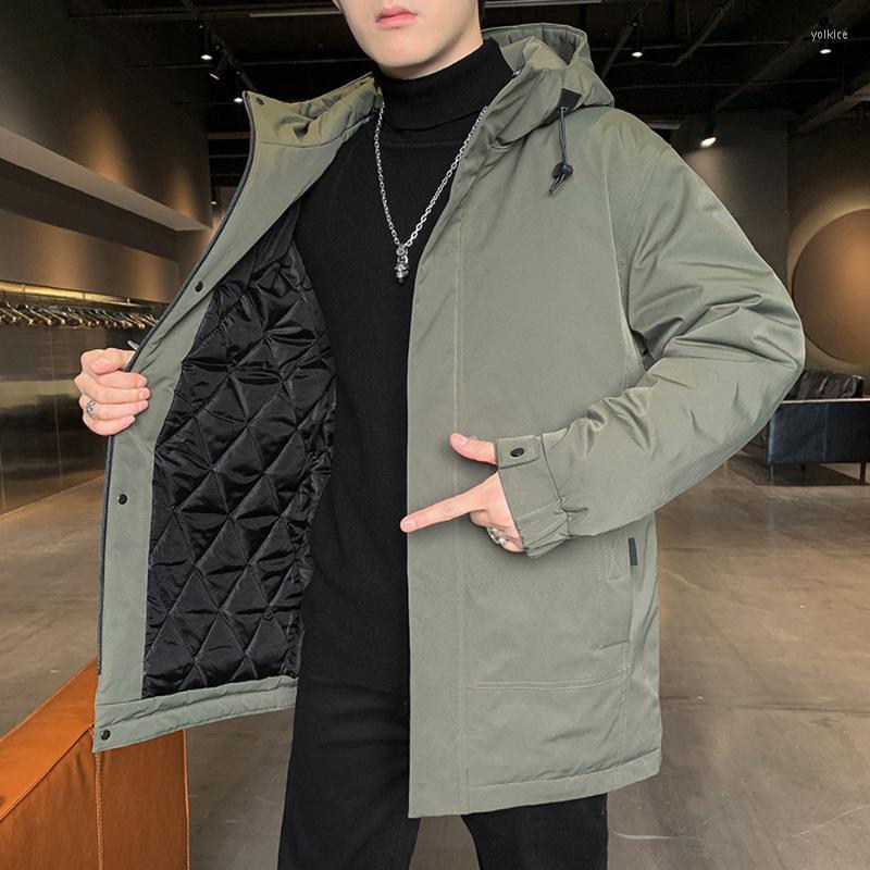 Men's Down & Parkas Hood Cotton-padded Jacket Outdoor Windproof And Waterproof Heavy Parka Winter Wear 2022Men's
Men's Down & Parkas Hood Cotton-padded Jacket Outdoor Windproof And Waterproof Heavy Parka Winter Wear 2022Men's