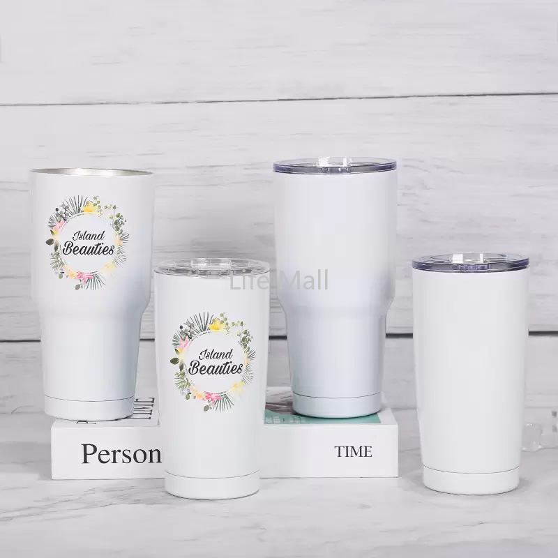 Sublimation Blanks White 12oz 20oz 30oz Car Mugs Double Wall Stainless Steel Insulated Water Bottles Coffee Tea Cups Tumblers DHL
Sublimation Blanks White 12oz 20oz 30oz Car Mugs Double Wall Stainless Steel Insulated Water Bottles Coffee Tea Cups Tumblers DHL