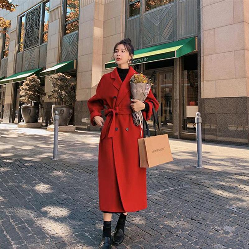 Women' Wool & Blends Autumn And Winter Style Suit Collar Long Sleeved Windbreaker Women Korean Loose Coat WomenWomen
Women' Wool & Blends Autumn And Winter Style Suit Collar Long Sleeved Windbreaker Women Korean Loose Coat WomenWomen
