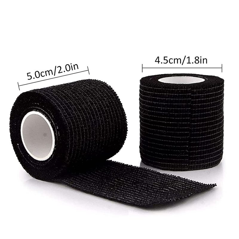 24pcs Tattoo Grip Bandage Cover Wraps Tapes Nonwoven Waterproof Self Adhesive Finger Wrist Protection Tattoo Accessories 220519