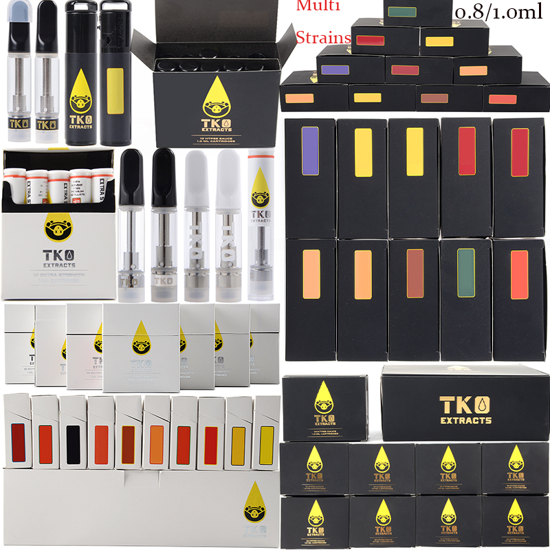 0.8ML 1ML TKO Cartridges Atomizers Ceramic Vape Cartridge Packaging TKO Extracts Dab Pen Wax Vaporizer 510 Thread Empty Oil Atomizer Carts In Stock
0.8ML 1ML TKO Cartridges Atomizers Ceramic Vape Cartridge Packaging TKO Extracts Dab Pen Wax Vaporizer 510 Thread Empty Oil Atomizer Carts In Stock