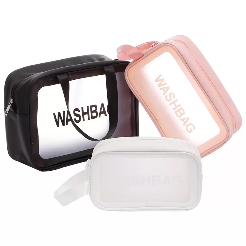 Myyshop-2 WASHBAG Waterproof Cosmetic Bags Transparent Visible Large Capacity Make-up Bag Black White Pink 3colors S M L 3sizes, #1 canvas-with brown stripes
Myyshop-2 WASHBAG Waterproof Cosmetic Bags Transparent Visible Large Capacity Make-up Bag Black White Pink 3colors S M L 3sizes, #1 canvas-with brown stripes