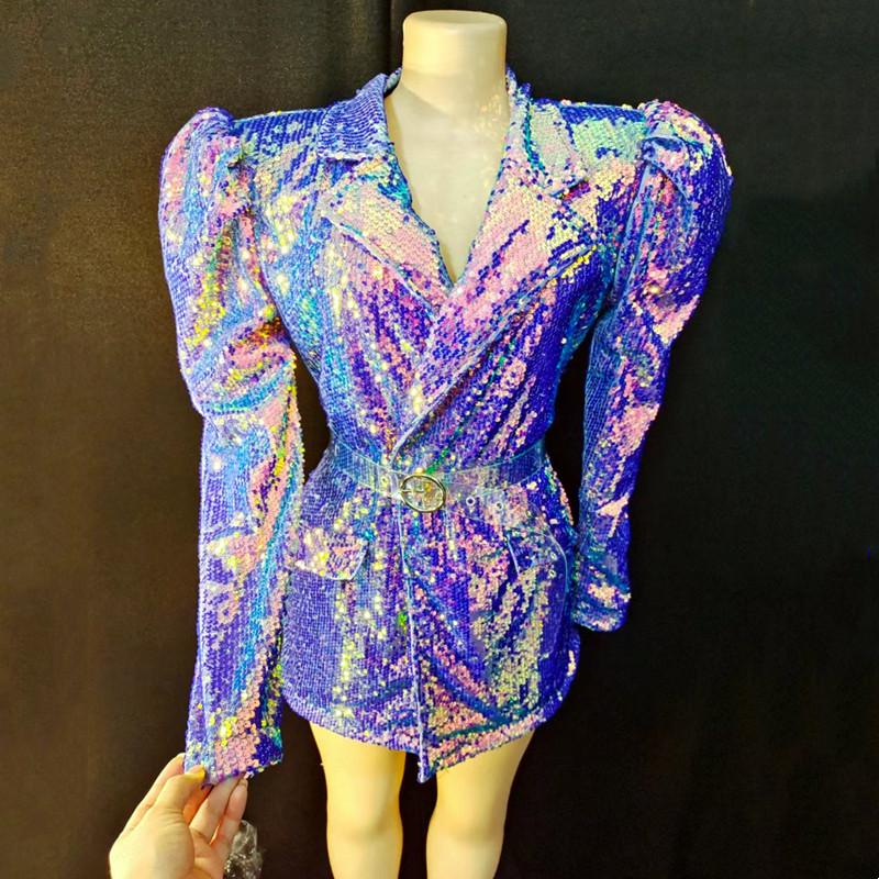 Women' Suits & Blazers Women Glitter Purple Sequins Blazer Shrug Sleeve Slim Fashion Coat Bar Singer Host Shiny CostumeWomen, Blazer belt
Women' Suits & Blazers Women Glitter Purple Sequins Blazer Shrug Sleeve Slim Fashion Coat Bar Singer Host Shiny CostumeWomen, Blazer belt