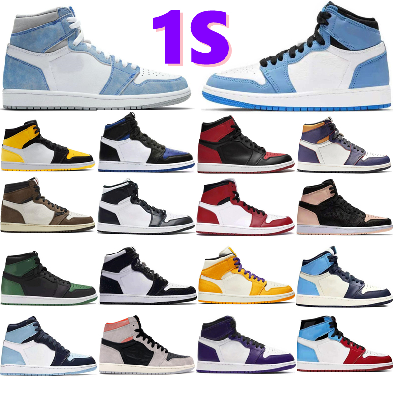 2022 Designer 1s OG Basketball shoes 1 University Blue Patent Panda dark mocha bred shadow High Middle Low Cut UNC twist Smoke Grey men women Sneakers trainers Eur 36-46, Box
2022 Designer 1s OG Basketball shoes 1 University Blue Patent Panda dark mocha bred shadow High Middle Low Cut UNC twist Smoke Grey men women Sneakers trainers Eur 36-46, Box