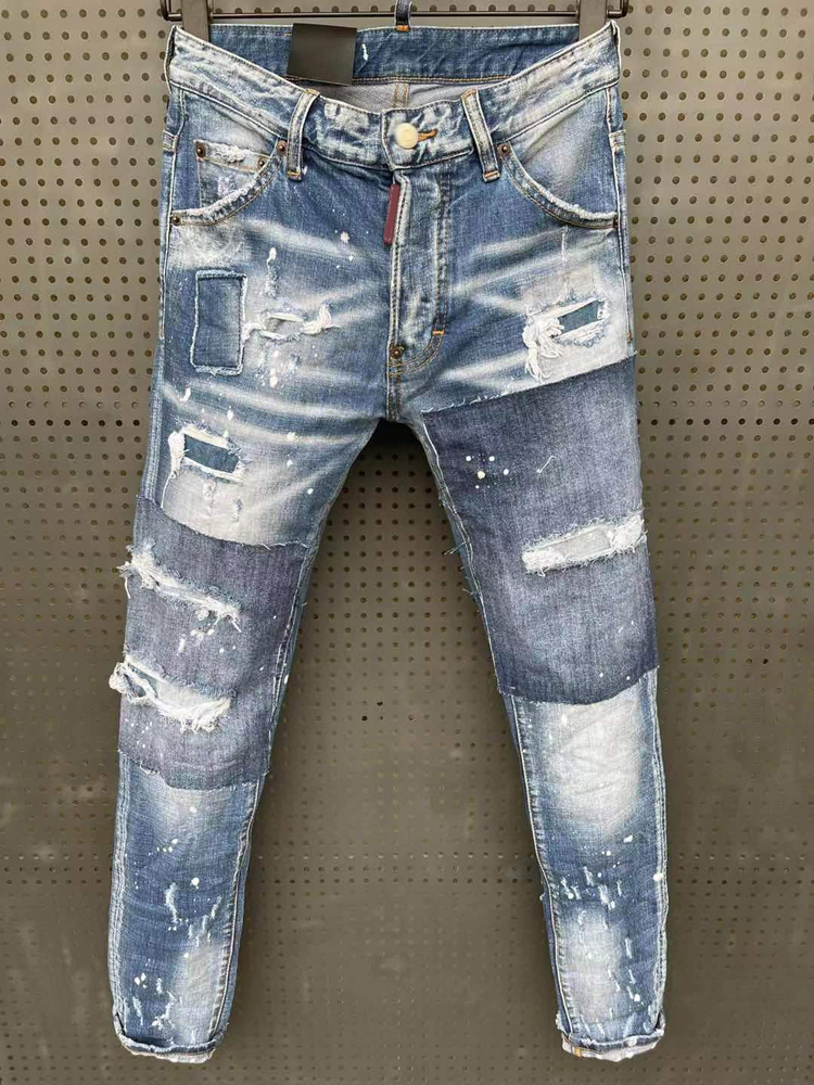 2022 Men's Jeans Spring Fashion designer Cotton Slim Elastic superior quality Trousers Classic Style Male Denim
2022 Men's Jeans Spring Fashion designer Cotton Slim Elastic superior quality Trousers Classic Style Male Denim