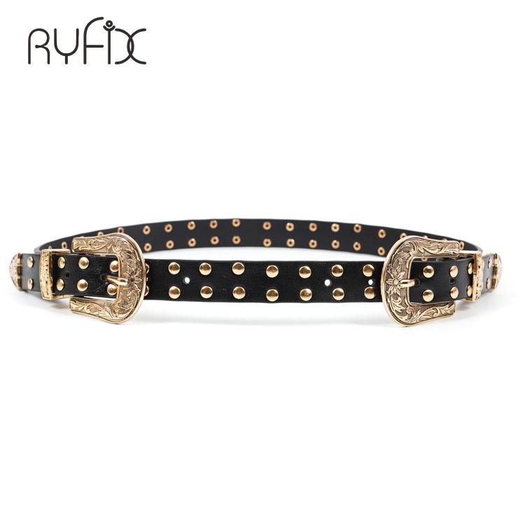 Belts 2022 Vintage&Retro Metal Vintage Carving Sliver Buckles Rivet Leather Single/Double Buckled Women Belt BL202212, Black
Belts 2022 Vintage&Retro Metal Vintage Carving Sliver Buckles Rivet Leather Single/Double Buckled Women Belt BL202212, Black