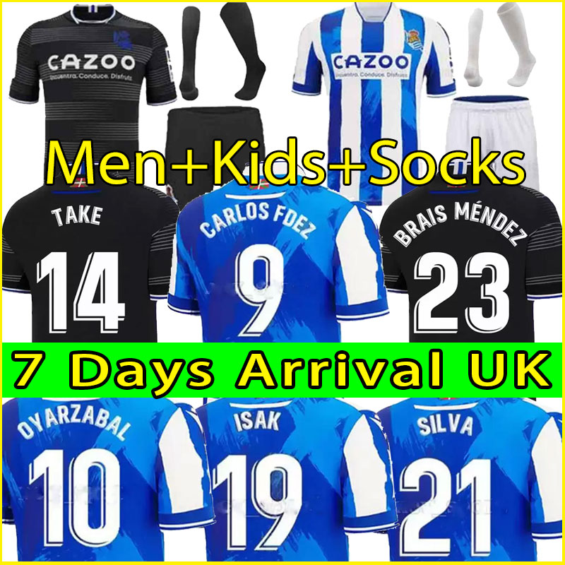 Real Sociedad soccer jerseys 22 23 Copa del Rey WILLIAN J. SILVA OYARZABAL football jersey ZUBELDIA MERINO ISAK camiseta de txuri-urdin man 2022 2023 kids kit set socks, Home
Real Sociedad soccer jerseys 22 23 Copa del Rey WILLIAN J. SILVA OYARZABAL football jersey ZUBELDIA MERINO ISAK camiseta de txuri-urdin man 2022 2023 kids kit set socks, Home