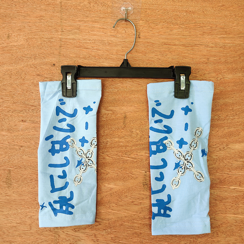 Y2k Anime Graphic T Shirts Goth Camisetas De Mujer with Split Sleeves Fashion T-shirt Women MINGLIUSILI Harajuku Top Femme 220321