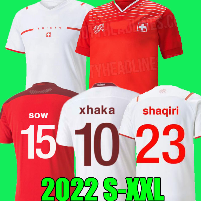 2022 2023 Switzerland Soccer jerseys home red 22 23 suisse SHAQIRI Akanji Freuler SEFEROVIC INLER EMBOLO Away camisetas de futbol Men Kids Football Shirts adult s-xxl, Home ls+league patch
2022 2023 Switzerland Soccer jerseys home red 22 23 suisse SHAQIRI Akanji Freuler SEFEROVIC INLER EMBOLO Away camisetas de futbol Men Kids Football Shirts adult s-xxl, Home ls+league patch