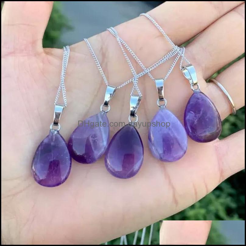 Pendant Necklaces Pendants Jewelry Natural Crystal Stone Sweater For Women Girl Party Club Decor Dh3Rq
Pendant Necklaces Pendants Jewelry Natural Crystal Stone Sweater For Women Girl Party Club Decor Dh3Rq
