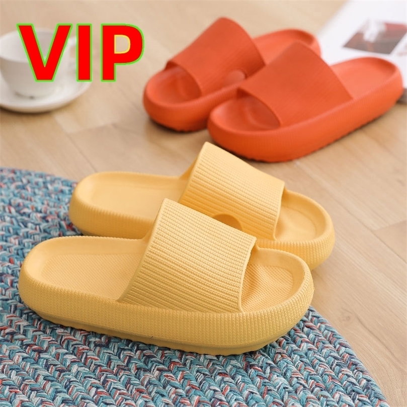 Rimocy VIP Link Thick Platform Slippers Women Men Home Bathroom Soft EVA Sandals Woman Summer Nonslip Beach Flip Flops 220611, Pink
Rimocy VIP Link Thick Platform Slippers Women Men Home Bathroom Soft EVA Sandals Woman Summer Nonslip Beach Flip Flops 220611, Pink
