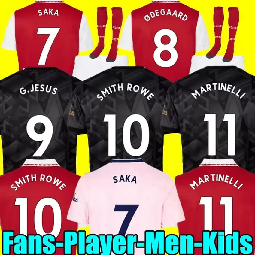 21 22 23 SMITH ROWE G.JESUS SAKA soccer jersey Fans Player version ODEGAARD NKETIAH MARTINELLI TIERNEY football kits shirt Men Kids sets uniforms saug17, 2023 men home
21 22 23 SMITH ROWE G.JESUS SAKA soccer jersey Fans Player version ODEGAARD NKETIAH MARTINELLI TIERNEY football kits shirt Men Kids sets uniforms saug17, 2023 men home