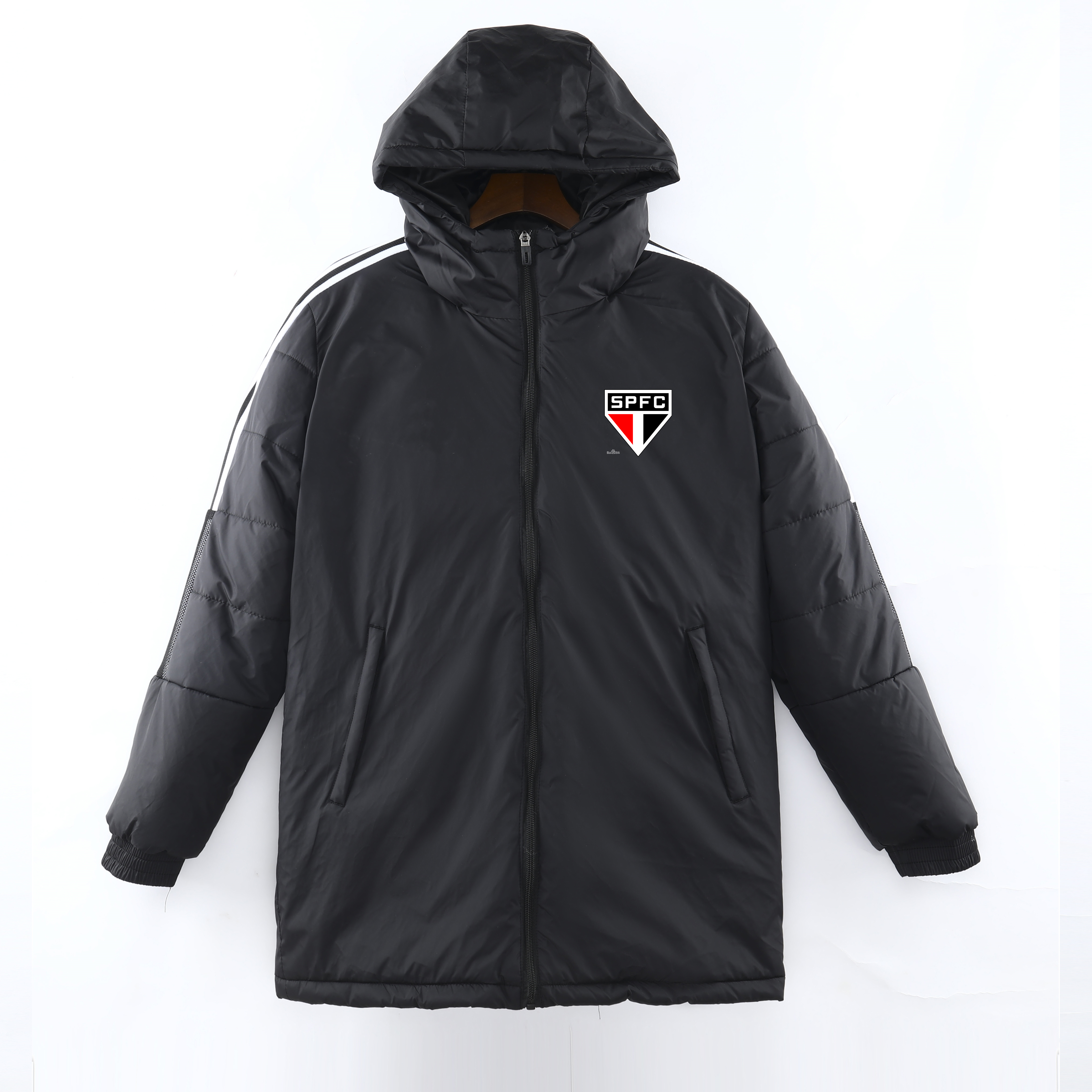 22-23 Sao Paulo FC Men's Down Winter Jacket Long Sleeve Clothing Fashion Coat Outerwear Puffer Soccer Parkas Team emblems customized, Red
22-23 Sao Paulo FC Men's Down Winter Jacket Long Sleeve Clothing Fashion Coat Outerwear Puffer Soccer Parkas Team emblems customized, Red