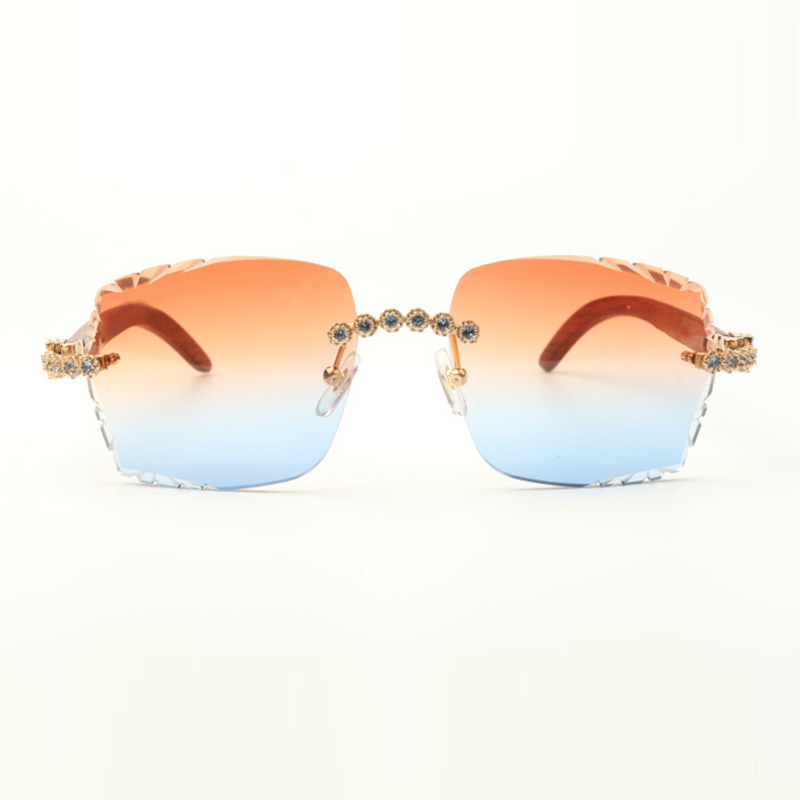 Blue Bouquet diamonds sunglasses 3524014 with original wooden legs and 58 mm cut lenses
Blue Bouquet diamonds sunglasses 3524014 with original wooden legs and 58 mm cut lenses