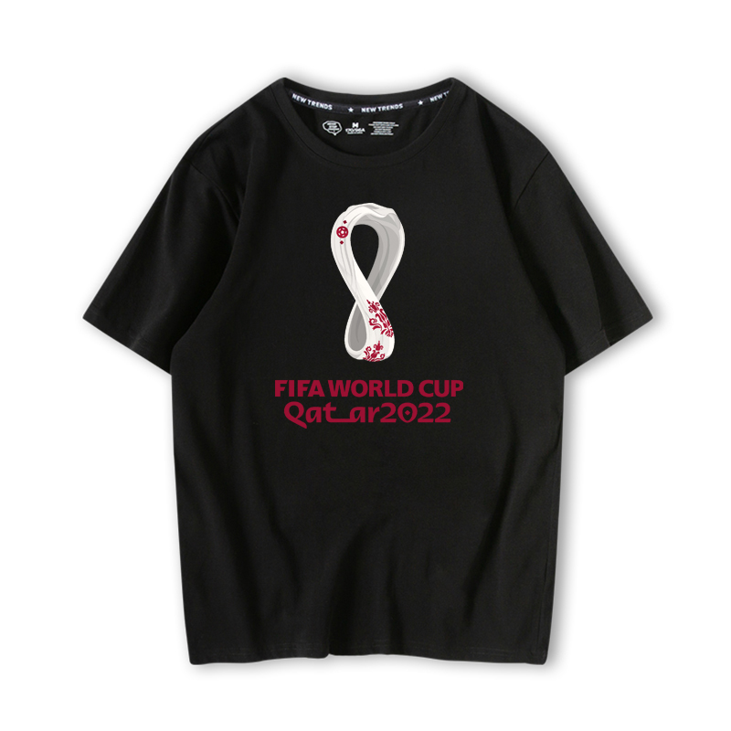Famous designer 2022 Qatar World Cup T shirt short sleeve solid color Tee men's theme fans' commemorative football team clothes
Famous designer 2022 Qatar World Cup T shirt short sleeve solid color Tee men's theme fans' commemorative football team clothes