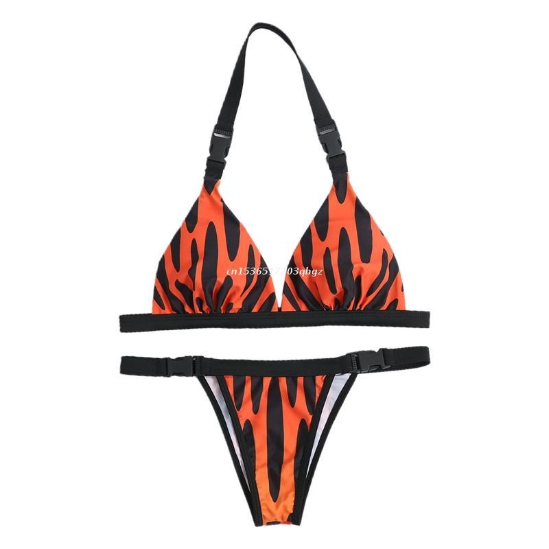 Women' Swimwear Halter Neck Sexy Women Push-up Bra Bikini Set Swimsuit Swimming Beach Bathing Suit 2 Pieces DropshipWomen, As pic
Women' Swimwear Halter Neck Sexy Women Push-up Bra Bikini Set Swimsuit Swimming Beach Bathing Suit 2 Pieces DropshipWomen, As pic