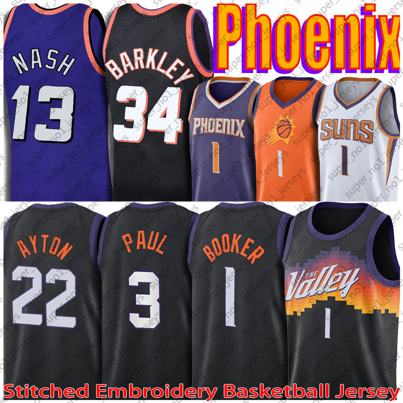2022 Devin 1 Booker Chris 3 Paul DeAndre 22 Ayton Basketball Jerseys Phoenixs Steve 13 Nash Charles 34 Barkley Sun Jersey Jae 99
2022 Devin 1 Booker Chris 3 Paul DeAndre 22 Ayton Basketball Jerseys Phoenixs Steve 13 Nash Charles 34 Barkley Sun Jersey Jae 99