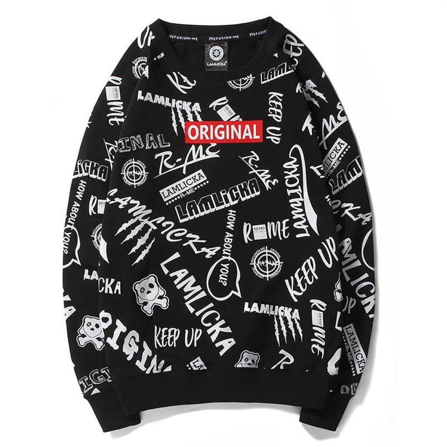 Mens white designer hoodie sweatshirt sweat coat pullover printed round neck long sleeve tide male loose casual T-shirt large size226f, Black
Mens white designer hoodie sweatshirt sweat coat pullover printed round neck long sleeve tide male loose casual T-shirt large size226f, Black