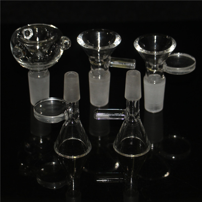 Hookahs 10mm 14mm male Glass Bowl Piece Smoking Accessories Tobacco Herb bowls Water Bongs Smoke Pipe