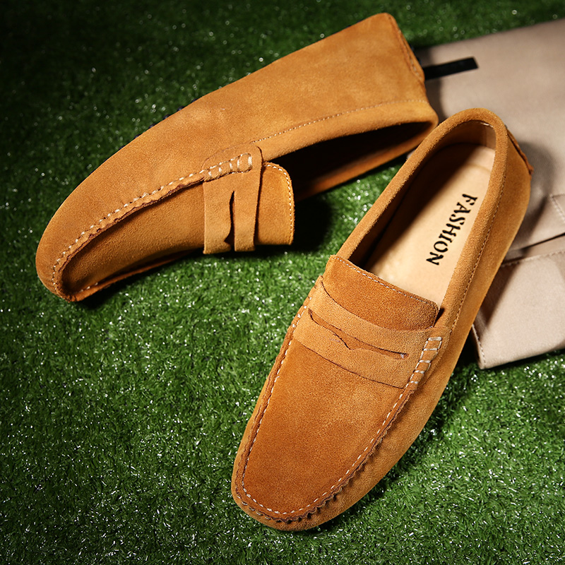 Brand High Quality Soft Flat Shoes Male Casual Driving Shoes Slip on Lazy Men Flats Moccasins Loafers Suede Shoes Men Size 3849, Black
Brand High Quality Soft Flat Shoes Male Casual Driving Shoes Slip on Lazy Men Flats Moccasins Loafers Suede Shoes Men Size 3849, Black