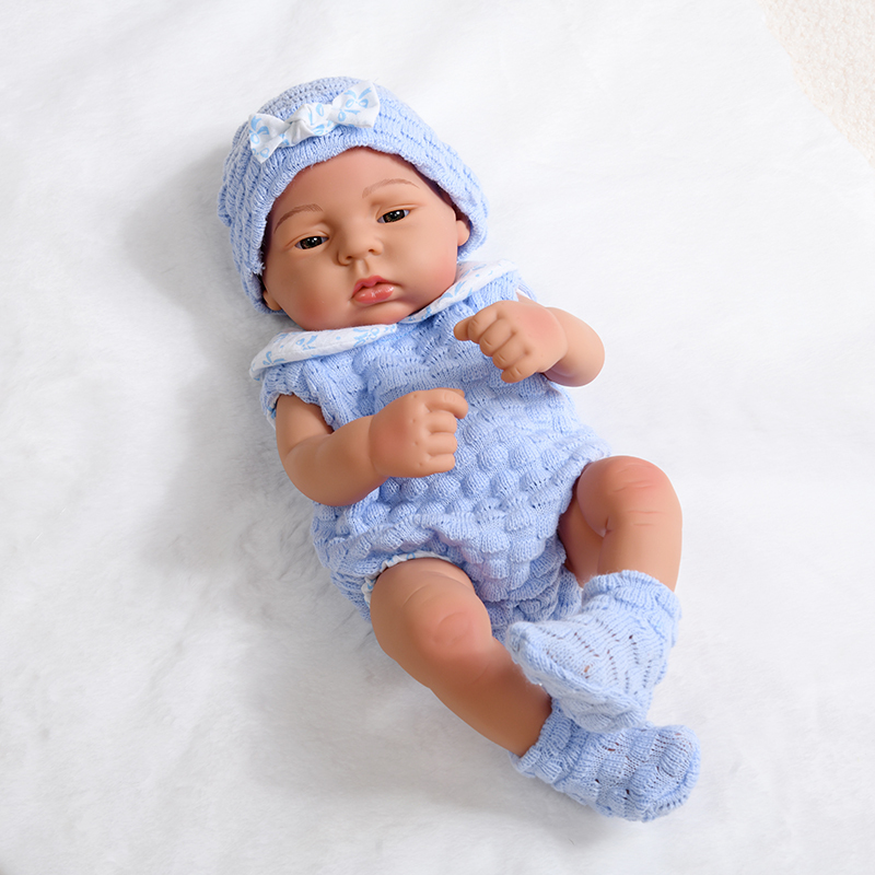 40cm Baby Reborn Dolls Toys Waterproof Full Silicone Lifelike Real Bebe Girls Children's Gifts 220505