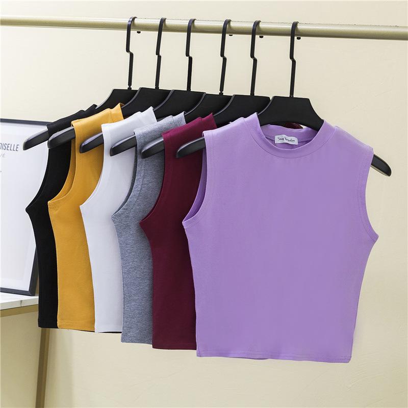 Women' Tanks & Camis Summer Tank Tops Sexy Crop Vest Solid Harajuku Korean Female Cotton White Purple Fashion Women TopsWomen
Women' Tanks & Camis Summer Tank Tops Sexy Crop Vest Solid Harajuku Korean Female Cotton White Purple Fashion Women TopsWomen