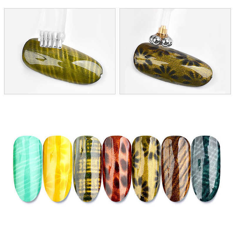 Nail Tool Cat Eye Magnetic Stick Rod Powerful Magnet Pen For Cat Eye Gel Polish Nail Art Decoration Palo Magnetico De Ojo De Gato