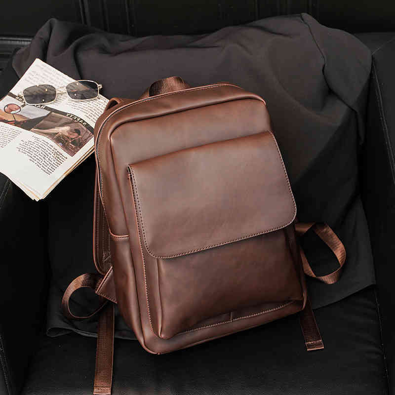 Designer-Men Backpack Leather backpack 2022 Male casual school Laptop Backpacks Great capacity Travel pack, Auburn
Designer-Men Backpack Leather backpack 2022 Male casual school Laptop Backpacks Great capacity Travel pack, Auburn