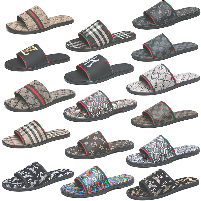 Mens Designer slippers Grid pattern stripe embroidery slides sandals men Luxury shoes summer beach slide flat platform sneakers laether rubber sandal, 1933 gold
Mens Designer slippers Grid pattern stripe embroidery slides sandals men Luxury shoes summer beach slide flat platform sneakers laether rubber sandal, 1933 gold