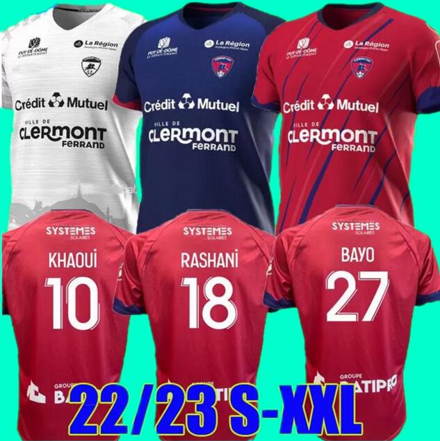22 23 MAILLOTS Clermont Foot 63 soccer jerseys 2022 2023 bayo Dossou Allevinah Berthomier Magnin Iglesias TELL home away third jersey football shirts, 22/23 home
22 23 MAILLOTS Clermont Foot 63 soccer jerseys 2022 2023 bayo Dossou Allevinah Berthomier Magnin Iglesias TELL home away third jersey football shirts, 22/23 home