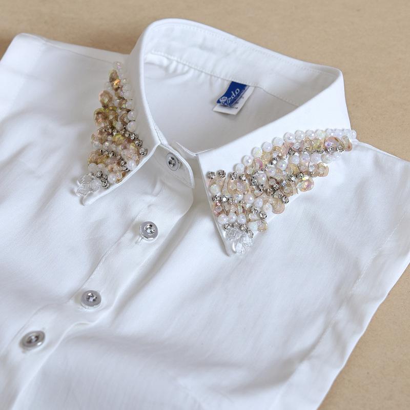 Bow Ties Handmade Beads Fake Collars For Women Necklace False Sweater Decorative Blouse Tops High Quality Detachable CollarBow
Bow Ties Handmade Beads Fake Collars For Women Necklace False Sweater Decorative Blouse Tops High Quality Detachable CollarBow