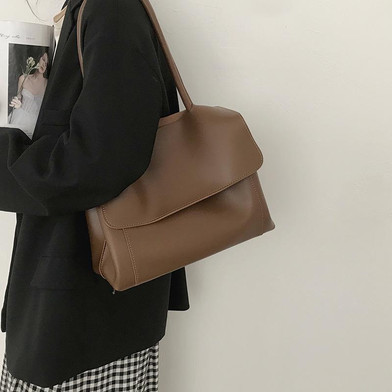 Large-capacity Female Bag Simple Tote Bags 2021 Fashion Underarm Briefcase Hobo Designer High-end Korean Shoulder Purse s