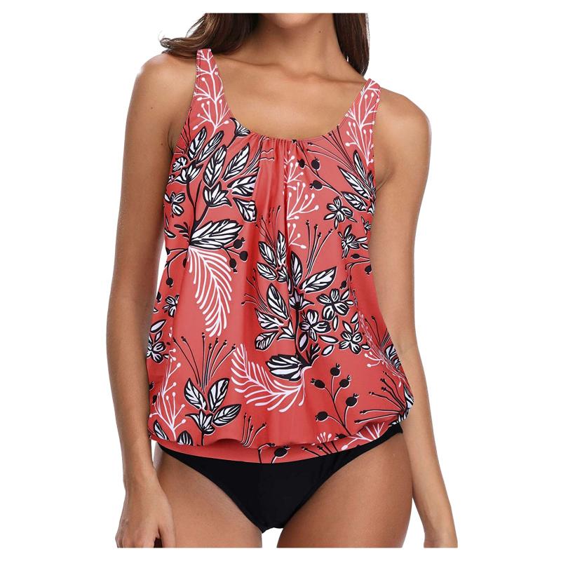 Women' Swimwear High Waist Tankini Swimsuit Women Two Piece Plus Size Sexy Backless Floral Printed Set Beachwear TankinisWomen, Auburn
Women' Swimwear High Waist Tankini Swimsuit Women Two Piece Plus Size Sexy Backless Floral Printed Set Beachwear TankinisWomen, Auburn