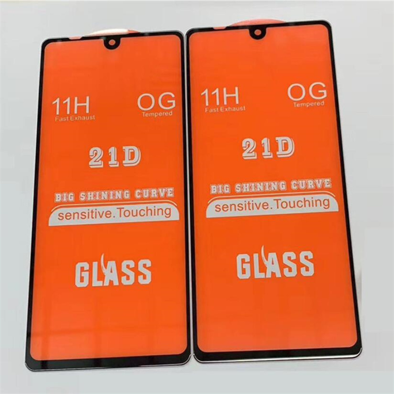 21D Full Coverage Tempered Glass Cell Phone Screen Protector for IPhone 17 Air 16 15 14 Plus 12 Pro Max 13 Mini 11 X Xs Xr 8 7 Plus Without Package