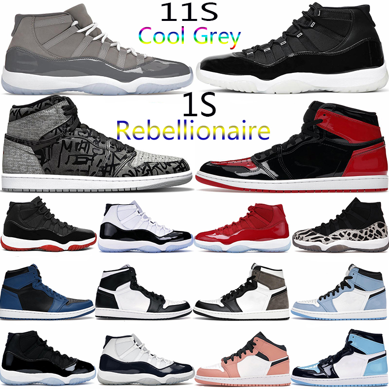 Jumpman 11 11s basketball shoes men 11 Cool Grey Concord Bred UNC Heiress Silver Toe 1 1s Rebellionaire Patent Bred Marina Blue Black White
Jumpman 11 11s basketball shoes men 11 Cool Grey Concord Bred UNC Heiress Silver Toe 1 1s Rebellionaire Patent Bred Marina Blue Black White