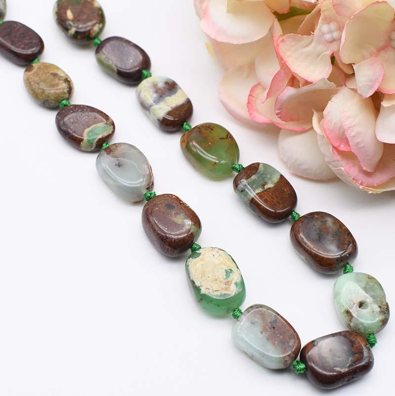 Other Natural Chrysoprase Irregular Oval Stone Beads DIY Necklace Bracelet Jewelry Making 15 "free DeliveryOther
Other Natural Chrysoprase Irregular Oval Stone Beads DIY Necklace Bracelet Jewelry Making 15 "free DeliveryOther