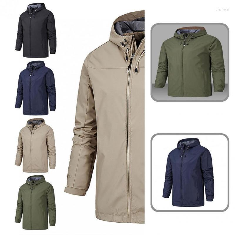 Men's Jackets Hooded Long Sleeve Solid Color Zipper Closure Jacket Coat For Office, Black
Men's Jackets Hooded Long Sleeve Solid Color Zipper Closure Jacket Coat For Office, Black