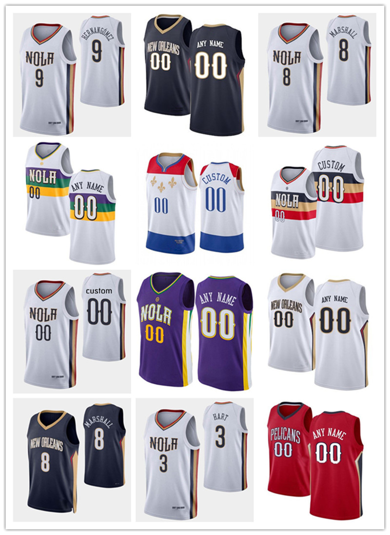 75th Custom New Orleans''Pelicans''8 Naji Marshall 17 Jonas Valanciunas 9 Willy Hernangomez 3 Josh Hart Basketball Jerseys, Color
75th Custom New Orleans''Pelicans''8 Naji Marshall 17 Jonas Valanciunas 9 Willy Hernangomez 3 Josh Hart Basketball Jerseys, Color