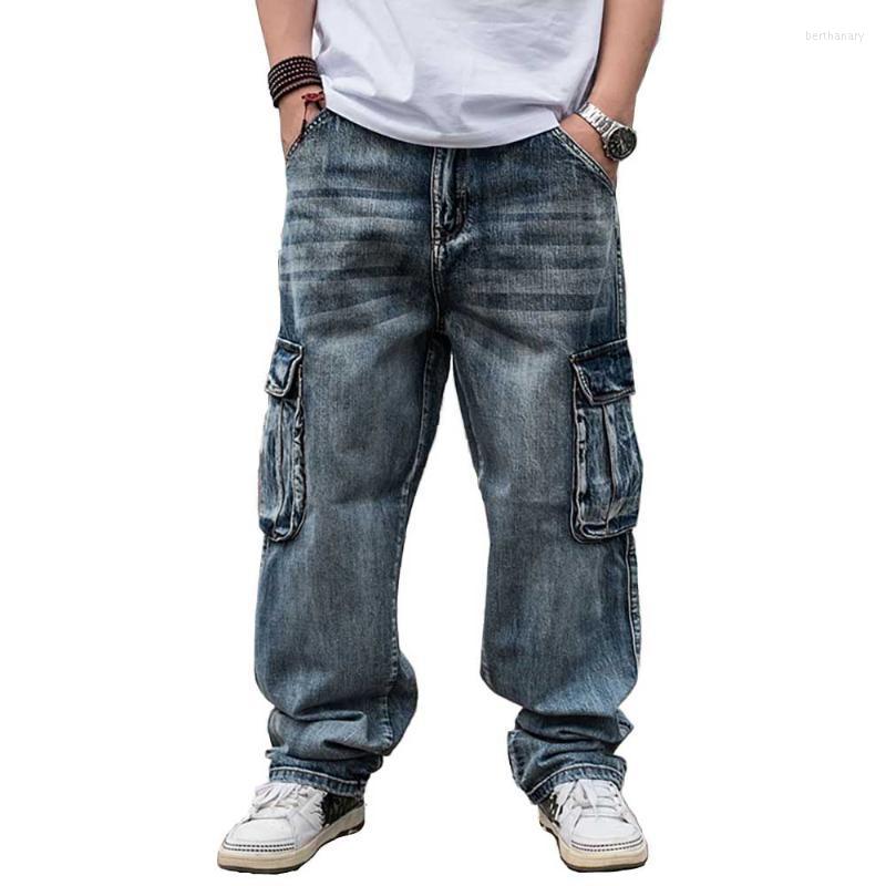 Men's Jeans Plus Size Cargo Men Casual Loose Baggy Trousers Streetwear Hiphop Harem Denim Pants Straight Leg Cowboy Male ClothingMen's Bert2, Blue
Men's Jeans Plus Size Cargo Men Casual Loose Baggy Trousers Streetwear Hiphop Harem Denim Pants Straight Leg Cowboy Male ClothingMen's Bert2, Blue
