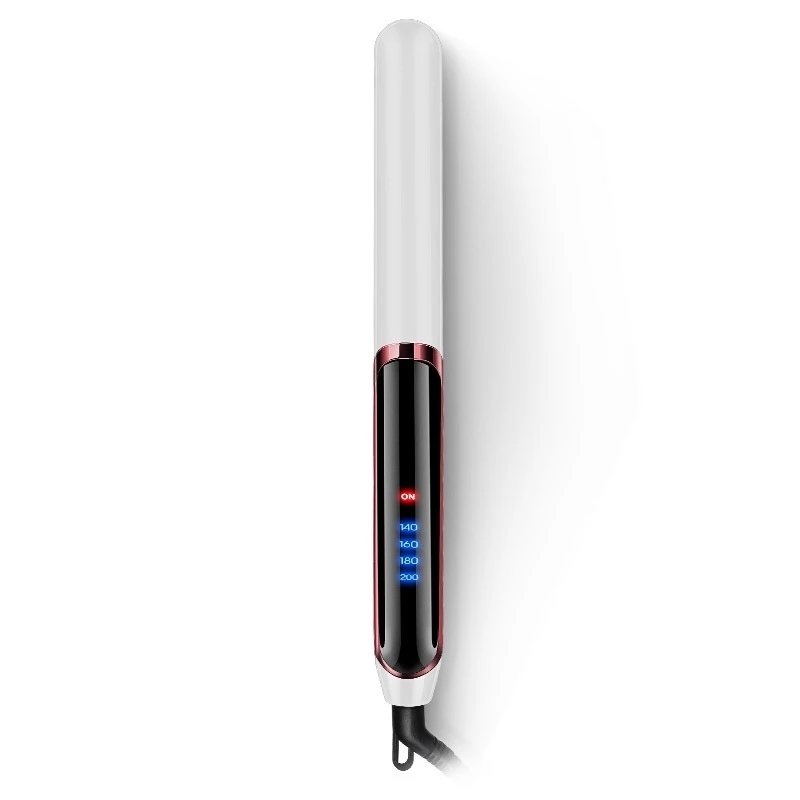 2in1 110v-220v ceramic Automatic hair straightener fast heating lengthened multifunctional hair straightener for dry wet hair 220623