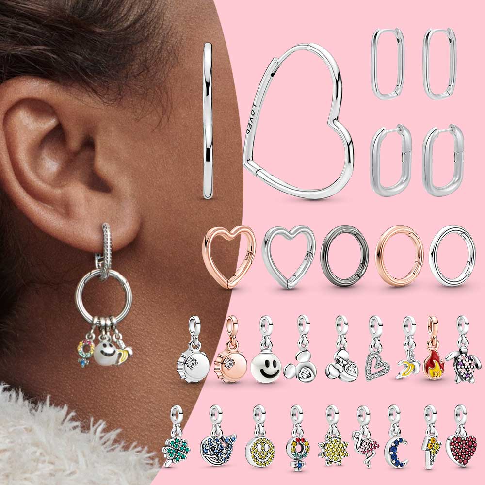 925 Silver Charm Beads Dangle Pendant Tiny Me Dangle Bead Fit Pandora Charms Bracelet DIY Jewelry Accessories
925 Silver Charm Beads Dangle Pendant Tiny Me Dangle Bead Fit Pandora Charms Bracelet DIY Jewelry Accessories