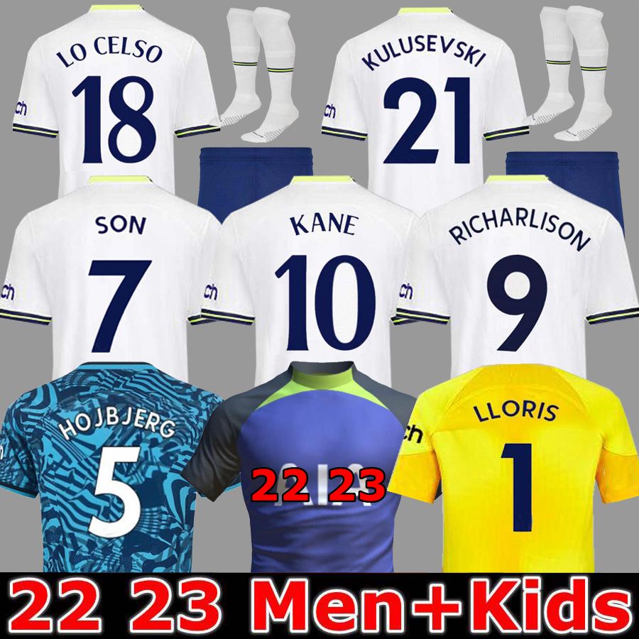 Men KIDS 22 23 SON BERGWIJN Soccer Jersey 2022 2023 jersey Football shirt third LUCAS HOjbjerg Loris ROMERO REGUILON BRYAN KULUSEVSKI BENTANCUR RICHARLISON KANE, 22 23 home aldult epl
Men KIDS 22 23 SON BERGWIJN Soccer Jersey 2022 2023 jersey Football shirt third LUCAS HOjbjerg Loris ROMERO REGUILON BRYAN KULUSEVSKI BENTANCUR RICHARLISON KANE, 22 23 home aldult epl