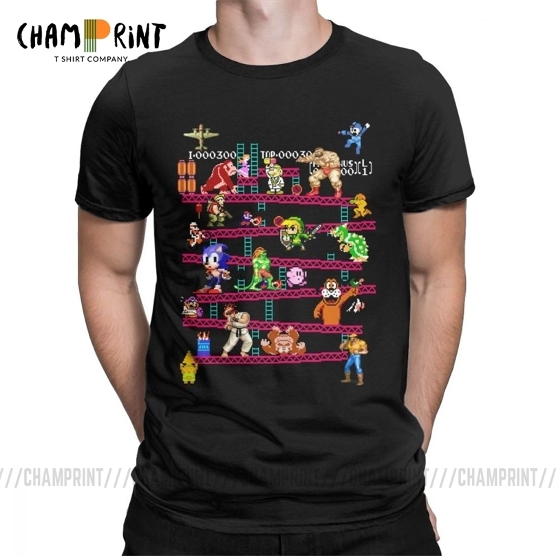 Men Arcade Game Collage T Shirts FC Console Vintage Style Tee Shirt Classic LA Camiseta Cotton Clothing Plus Size T-Shirt 220408, Army green
Men Arcade Game Collage T Shirts FC Console Vintage Style Tee Shirt Classic LA Camiseta Cotton Clothing Plus Size T-Shirt 220408, Army green