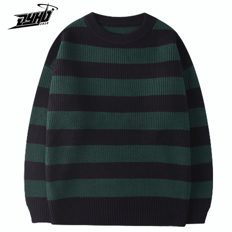 Men's Sweaters Vintage Knitted Sweater Men Women Harajuku Casual Cotton Pullover Tate Langdon Sweater Same Style Green Striped Tops Autumn 220826
Men's Sweaters Vintage Knitted Sweater Men Women Harajuku Casual Cotton Pullover Tate Langdon Sweater Same Style Green Striped Tops Autumn 220826