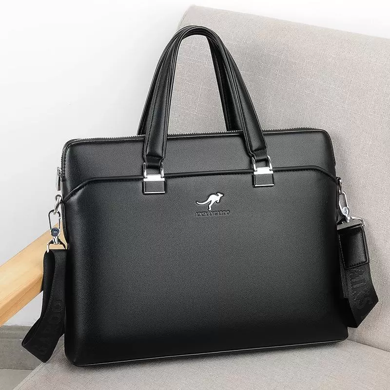 

Briefcases Men's Business Handbag Briefcase Suitcases Large Capacity Shoulder Bag Crossbody Fashion Office Documents1